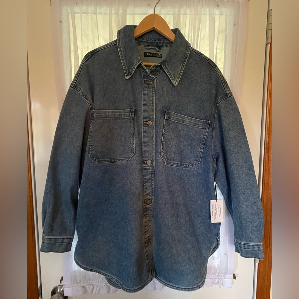 NEW Dex Denim Shirt/Jacket Size 1X